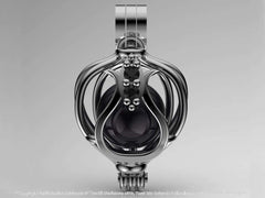 Lalezar Tahiti Siyah İncili Kolye