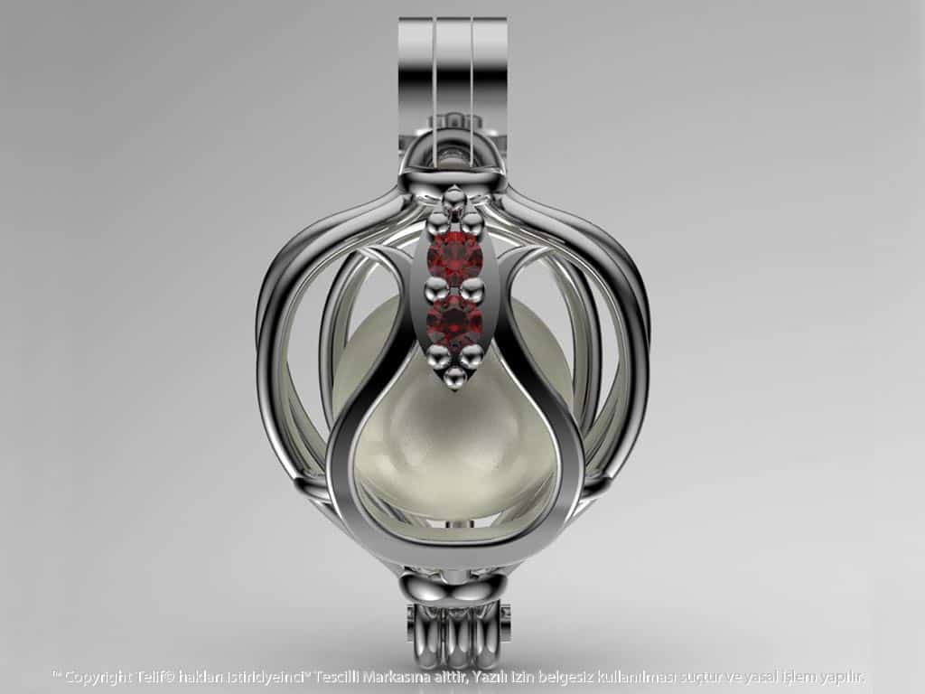 Lalezar İnci Kolye Seti Akoya - Tatlısu