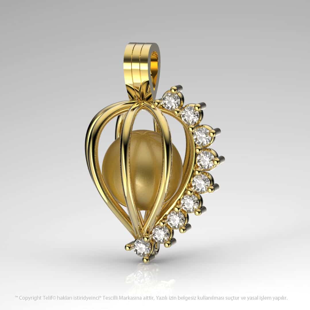 Altın Efsane Kolye Seti