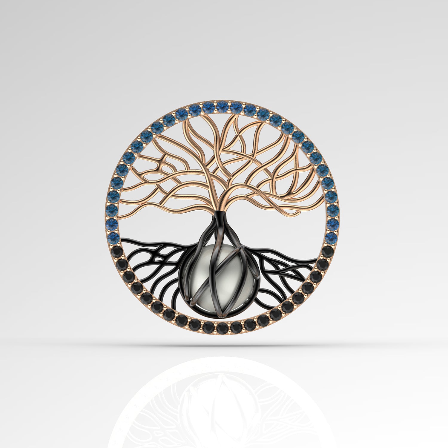 Yaşam İnci Kolye Seti Akoya - Tatlısu