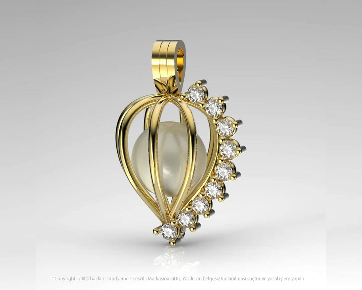 Altın Efsane Kolye Seti