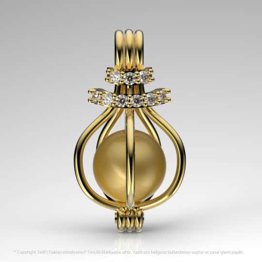 Altın Hürrem Kolye Seti