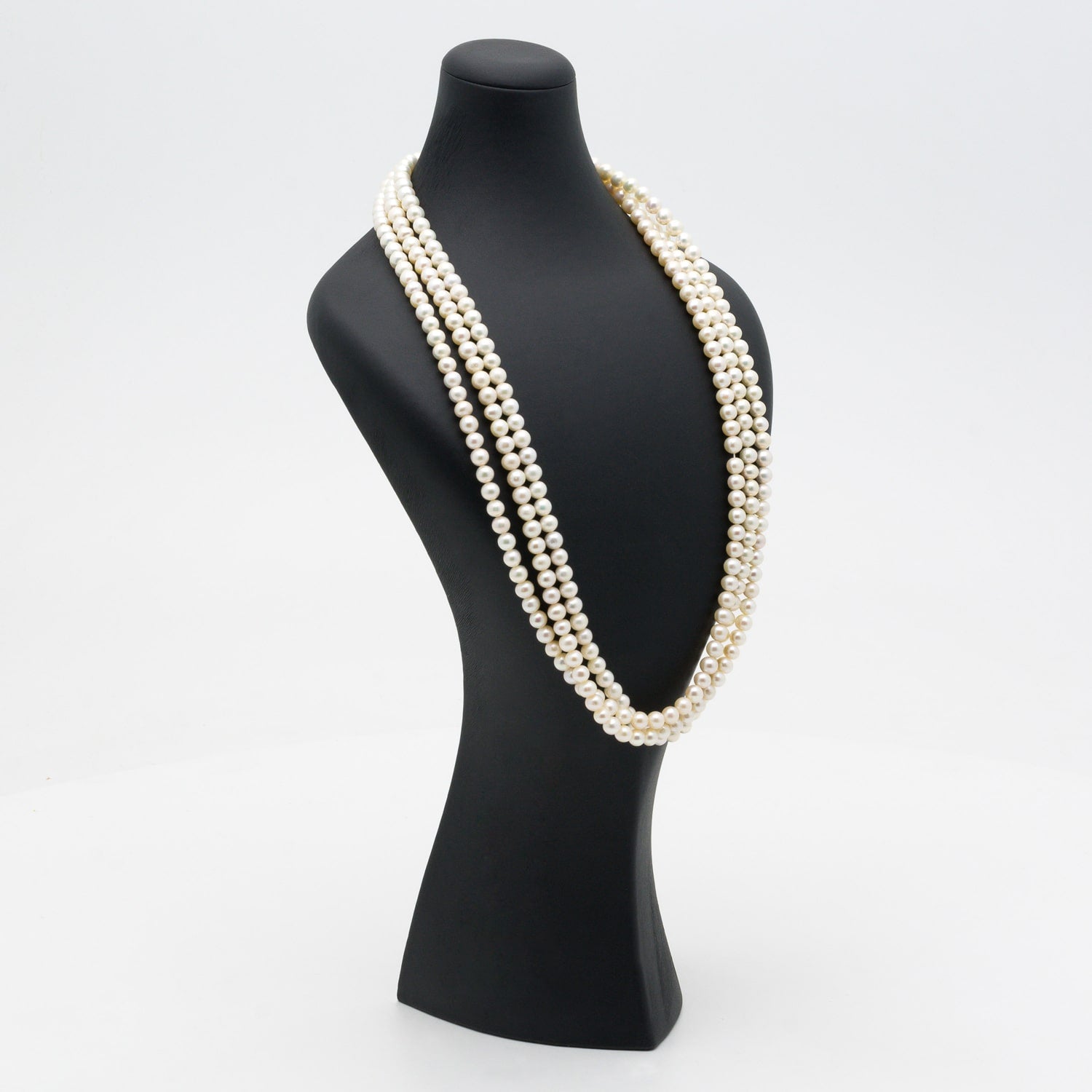 Çok Sıralı Dizi İnci Seti Tatlısu