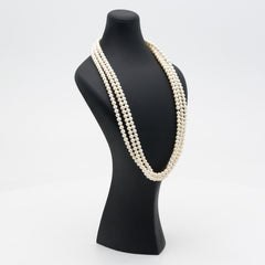 Çok Sıralı Dizi İnci Seti Tatlısu