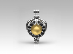 Katre Sarı Güney Denizi İncili Kolye