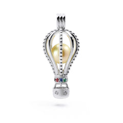 Sky Pearl  Sarı Güney Denizi İncili  Kolye