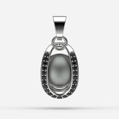 Sonsuz Tutku Siyah Tahiti İncili Kolye