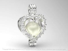 Okyanusun Kalbi İnci Kolye Seti Akoya - Tatlısu