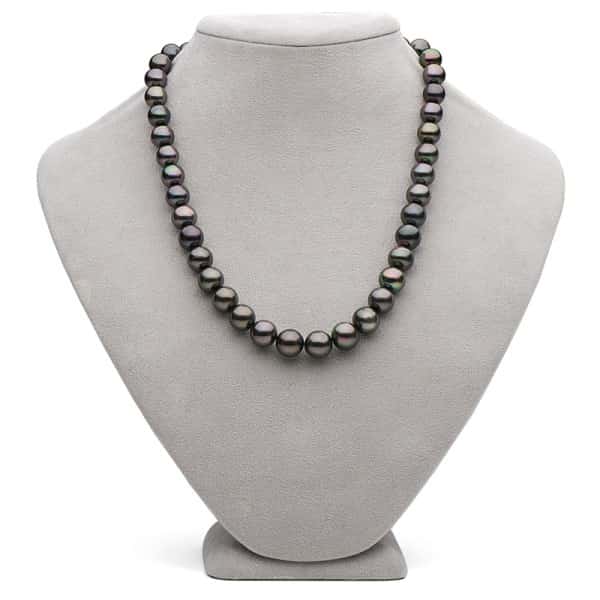 Dizi Tahiti Siyah İnci Kolye