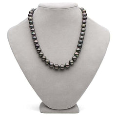 Dizi Tahiti Siyah İnci Kolye