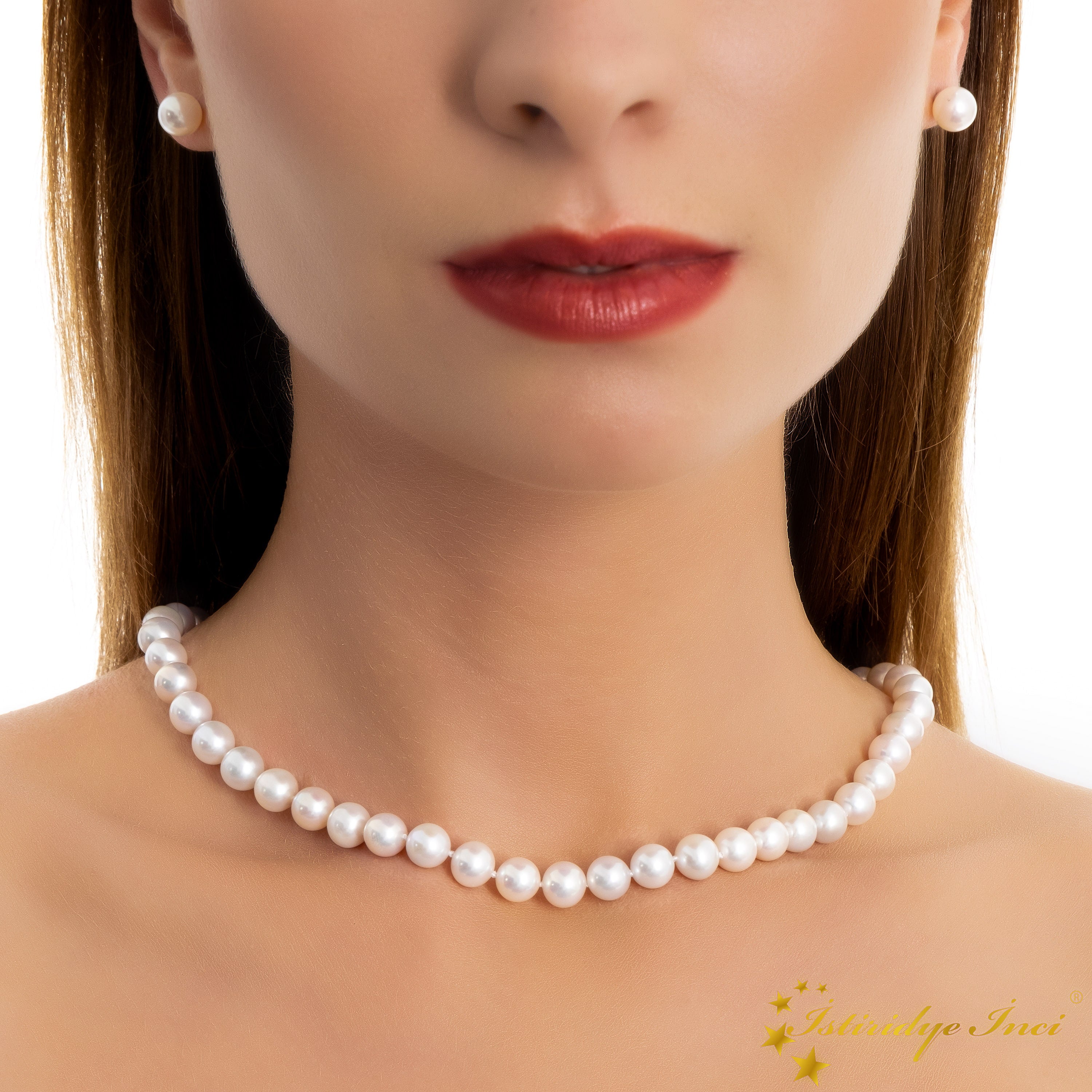 KÜPELİ DİZİ SETİ AKOYA DENİZ İNCİSİ