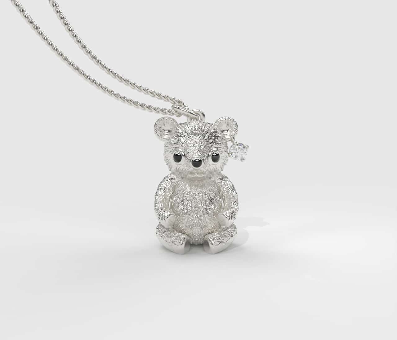 White Teddy Hug Ucu