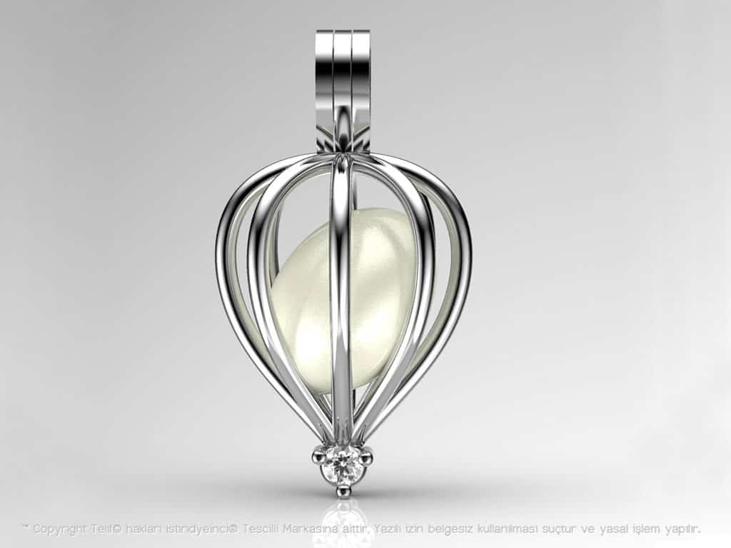 Sihirli Küp İstiridye İnci Kolye Seti