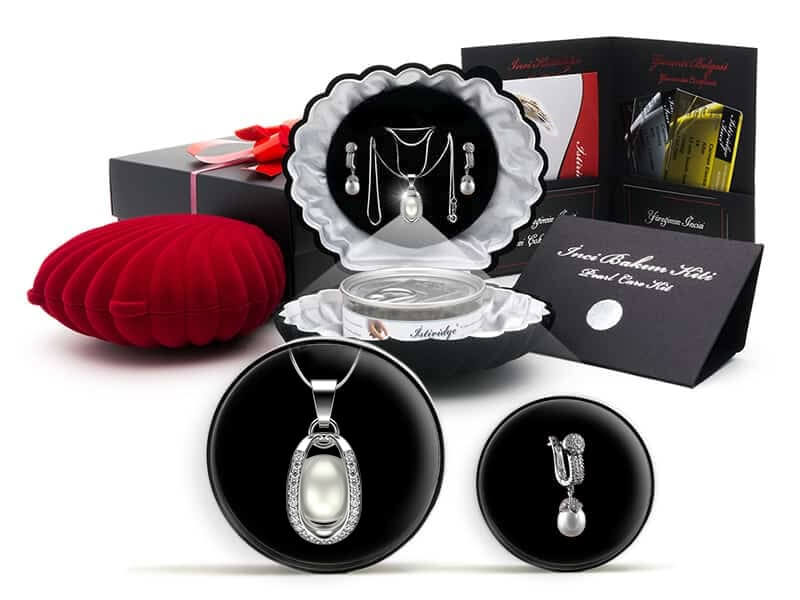 Tutku inci Küpe Set